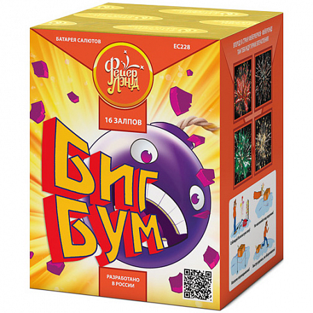 Фейерверк ЕС228 Биг бум (0,8" х 16)